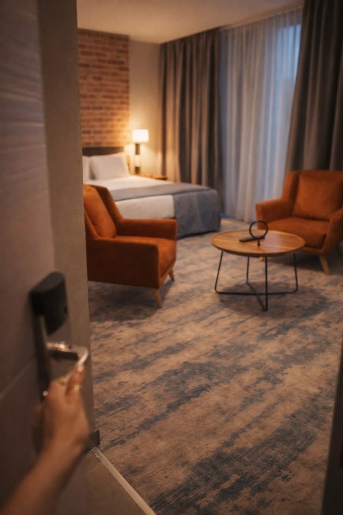 Habitación de hotel · masaje erótico Dharma Barcelona